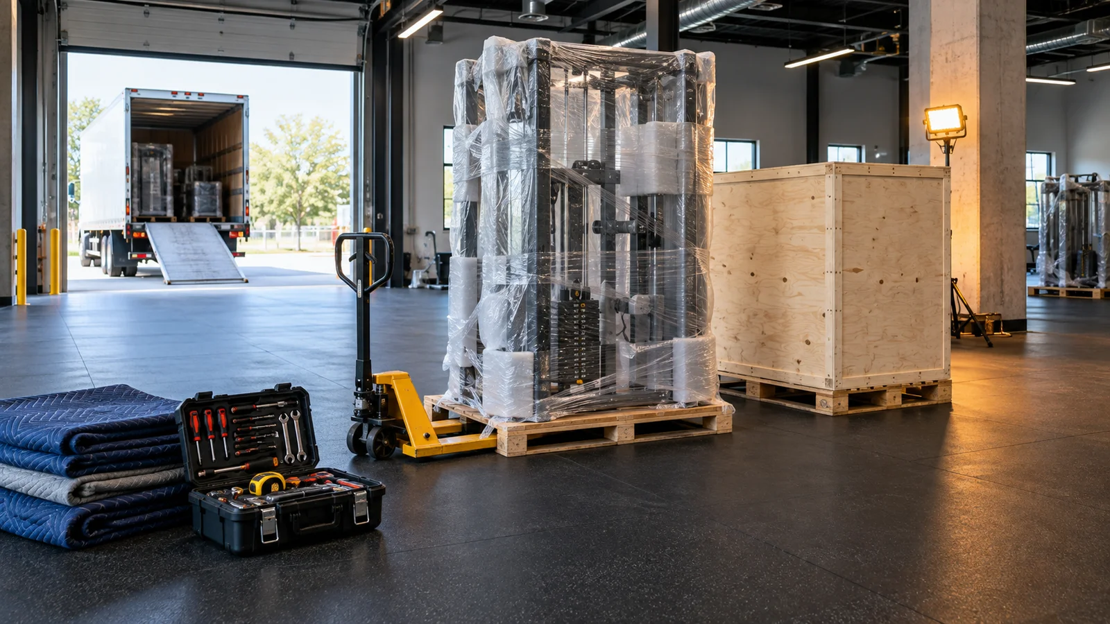 Gym equipment delivery and installation: a readiness checklist