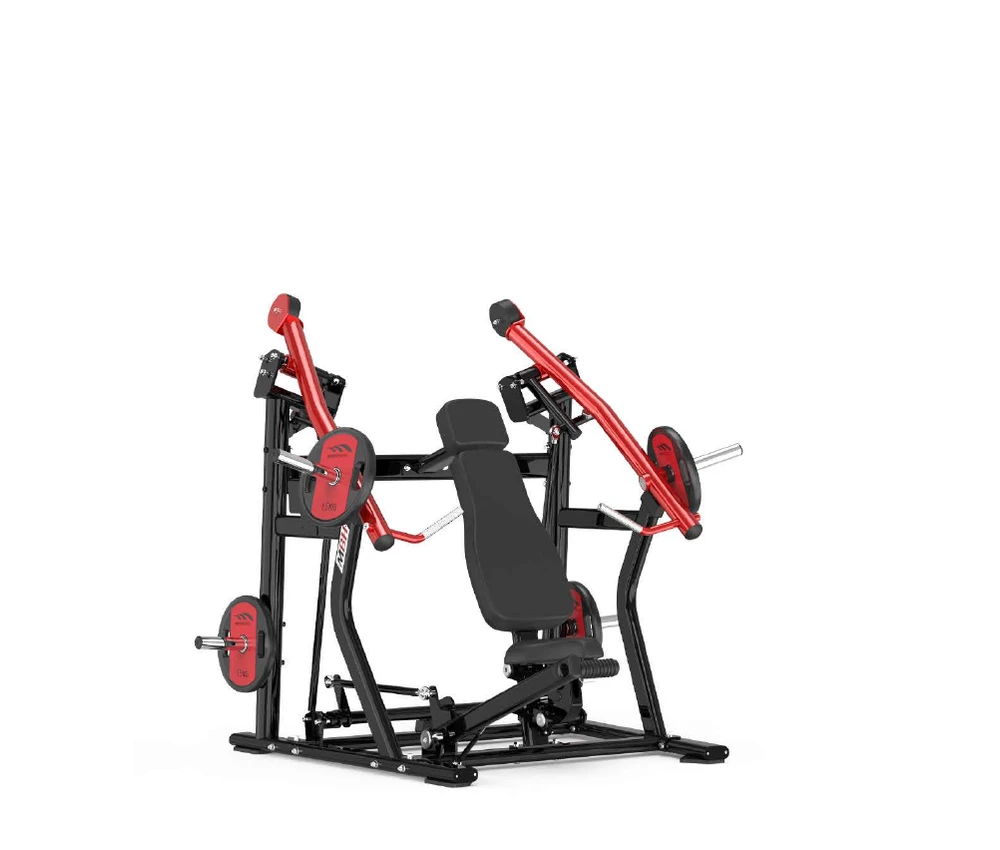 MBH Fitness MET1-02 — เครื่องดันอกเอียงแบบแยกแขน